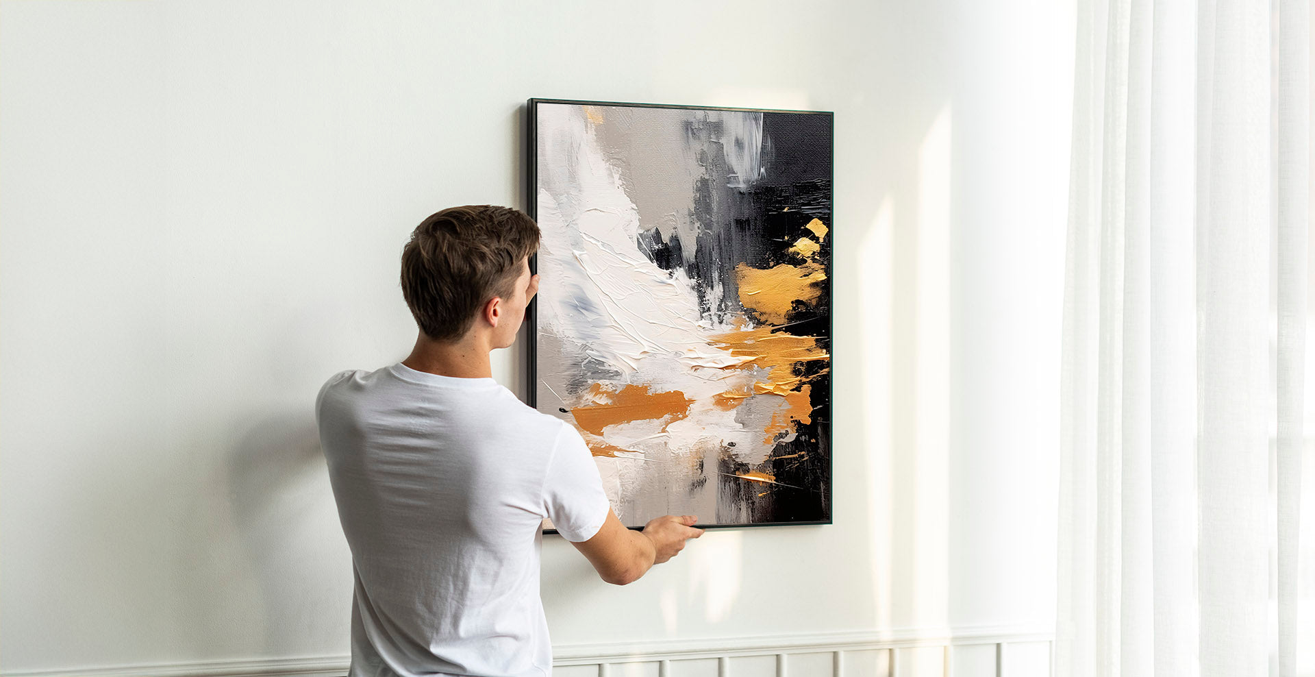 Kako pravilno postaviti sliku ili više slika na zid