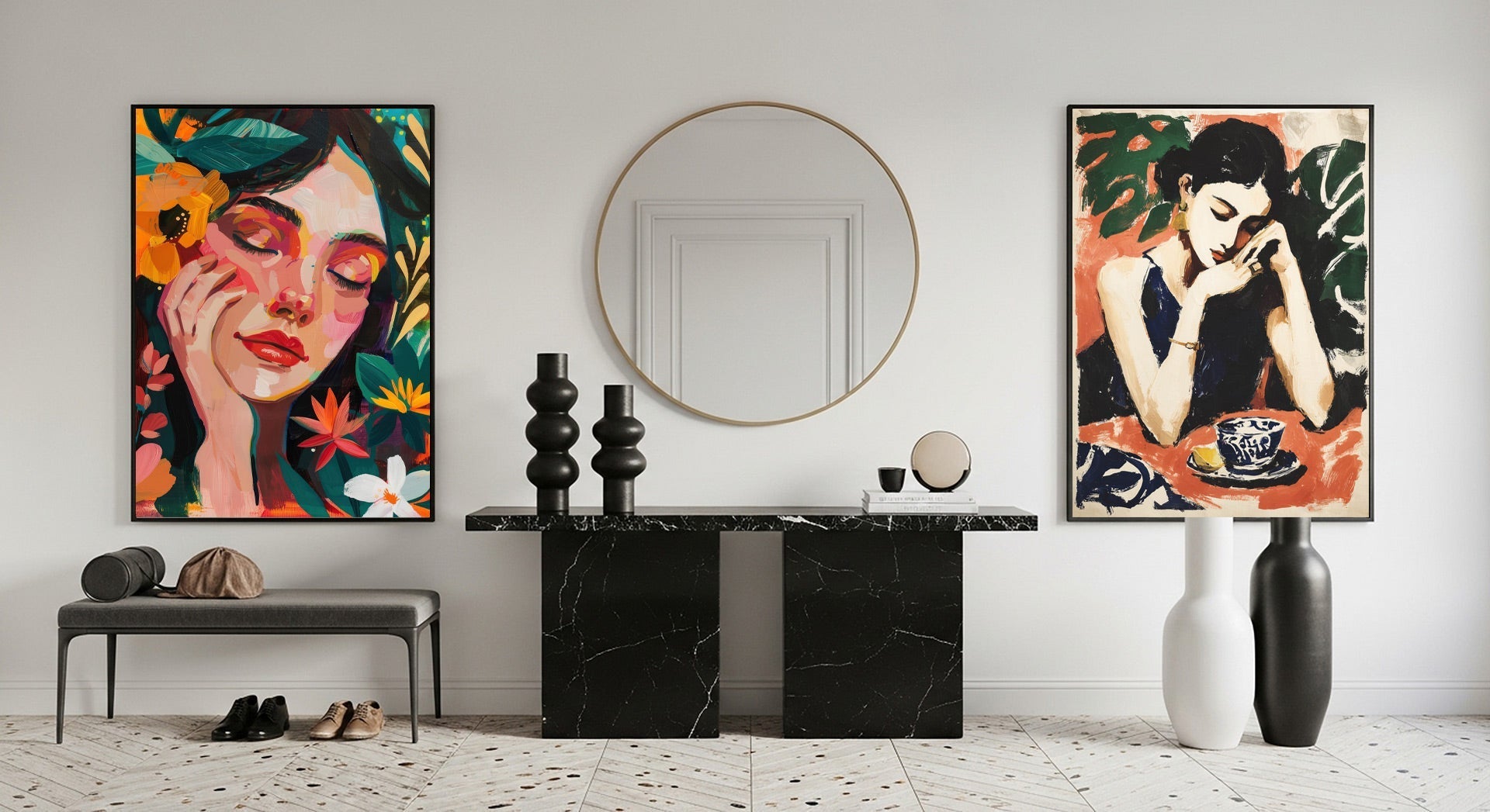 Kako pravilno izabrati veličinu slike za zid: kompletan vodič