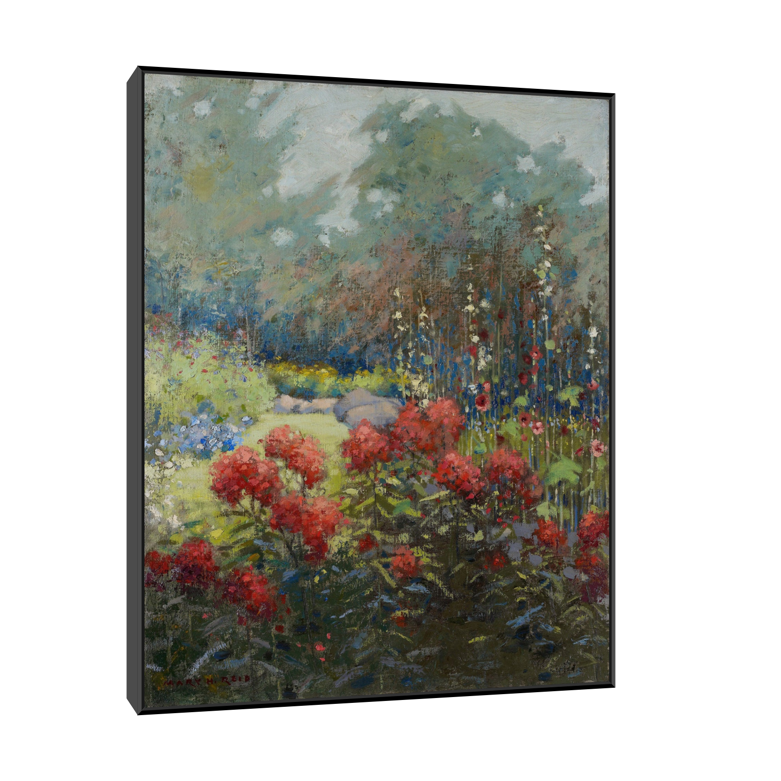 Umetnička slika A Garden in September, Mary Hiester Reid na platnu - NS Canvas Shop