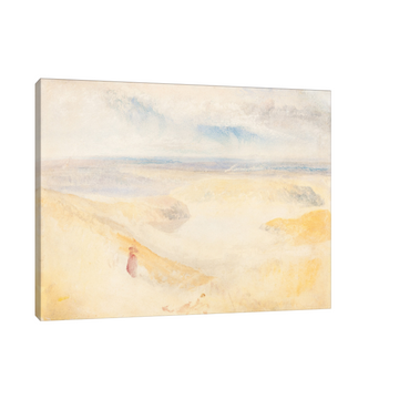 Umetnička slika A Yorkshire River, Joseph Mallord William Turner na platnu - NS Canvas Shop