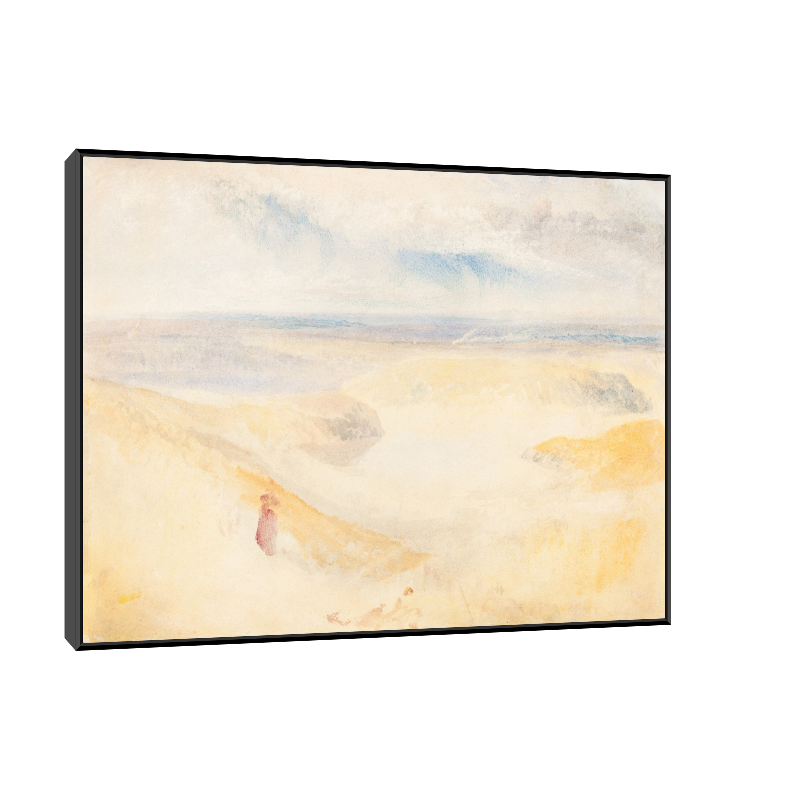 Umetnička slika A Yorkshire River, Joseph Mallord William Turner na platnu - NS Canvas Shop