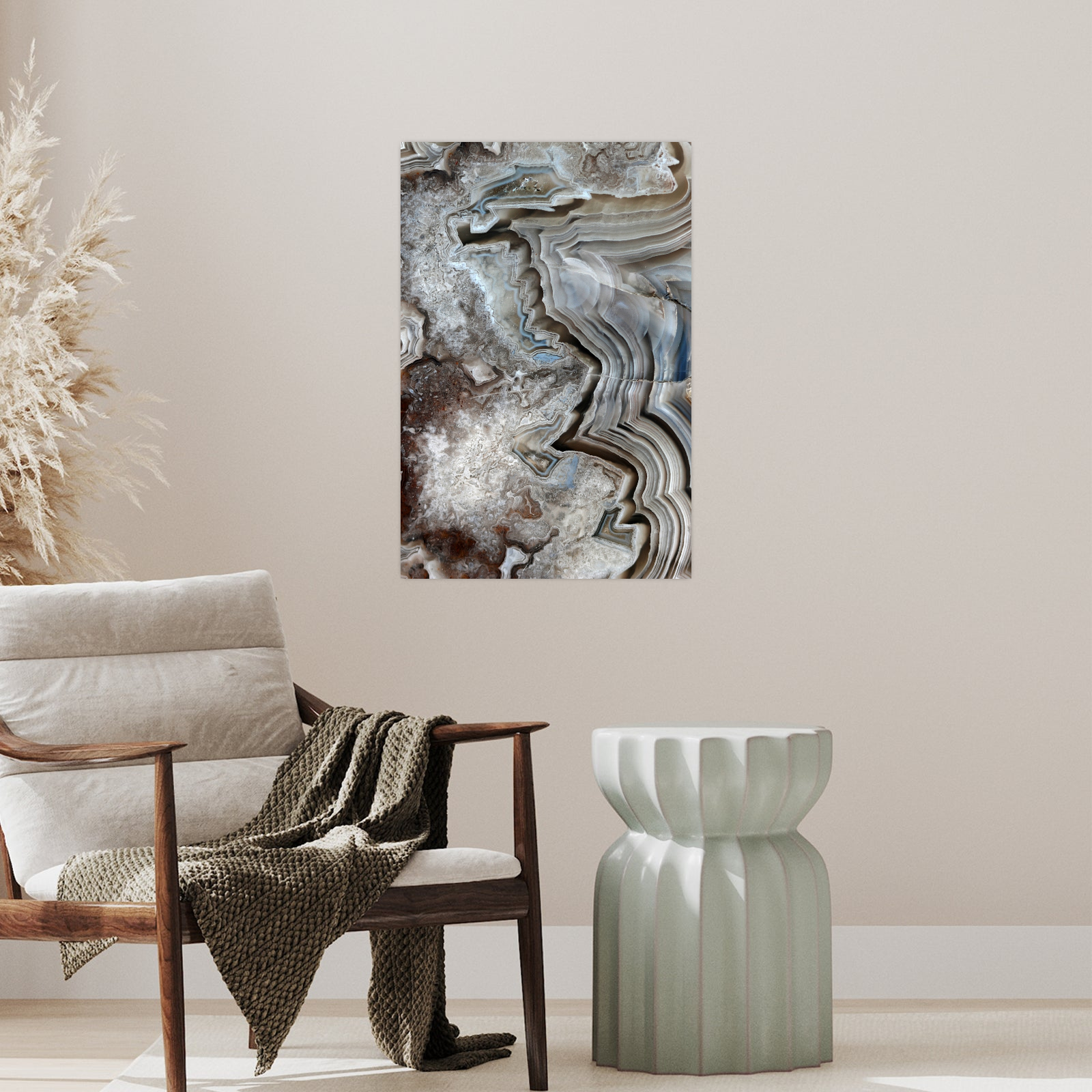 Umetnička slika Ahat na platnu - NS Canvas Shop