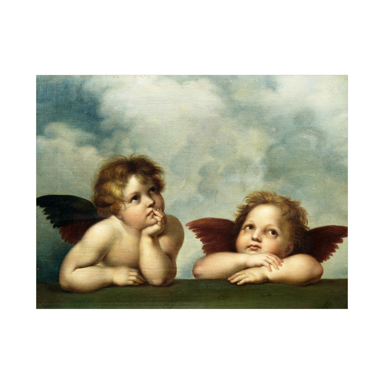 Umetnička slika Andjeli, Raffaello Santi na platnu - NS Canvas Shop