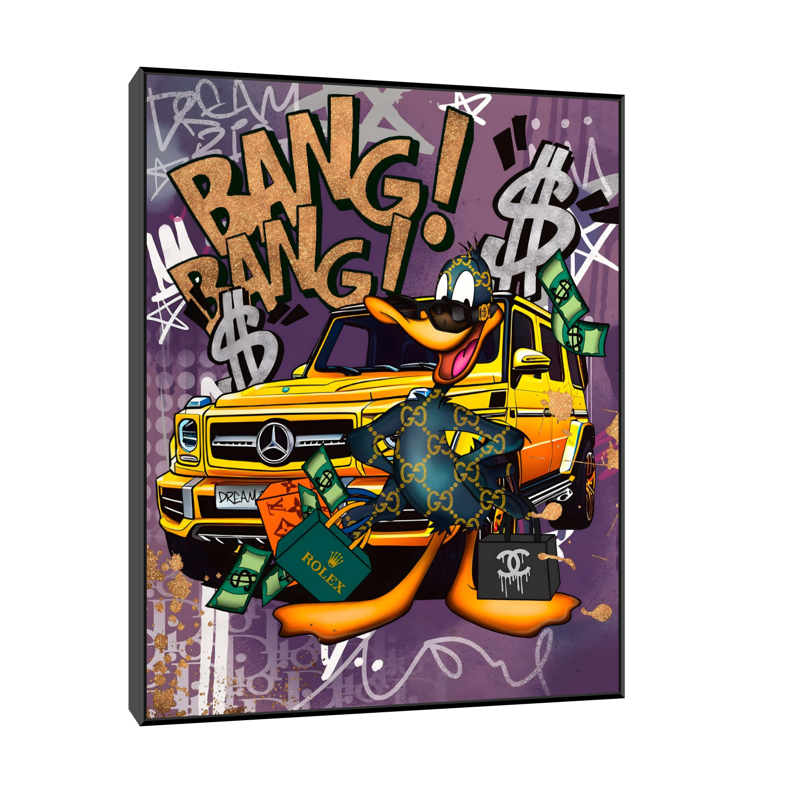Bang Bang! Luxury Drive – Pop Art Duck Edition