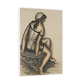 Umetnička slika Bathing Girl, Antonin Procházka na platnu - NS Canvas Shop