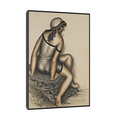 Umetnička slika Bathing Girl, Antonin Procházka na platnu - NS Canvas Shop