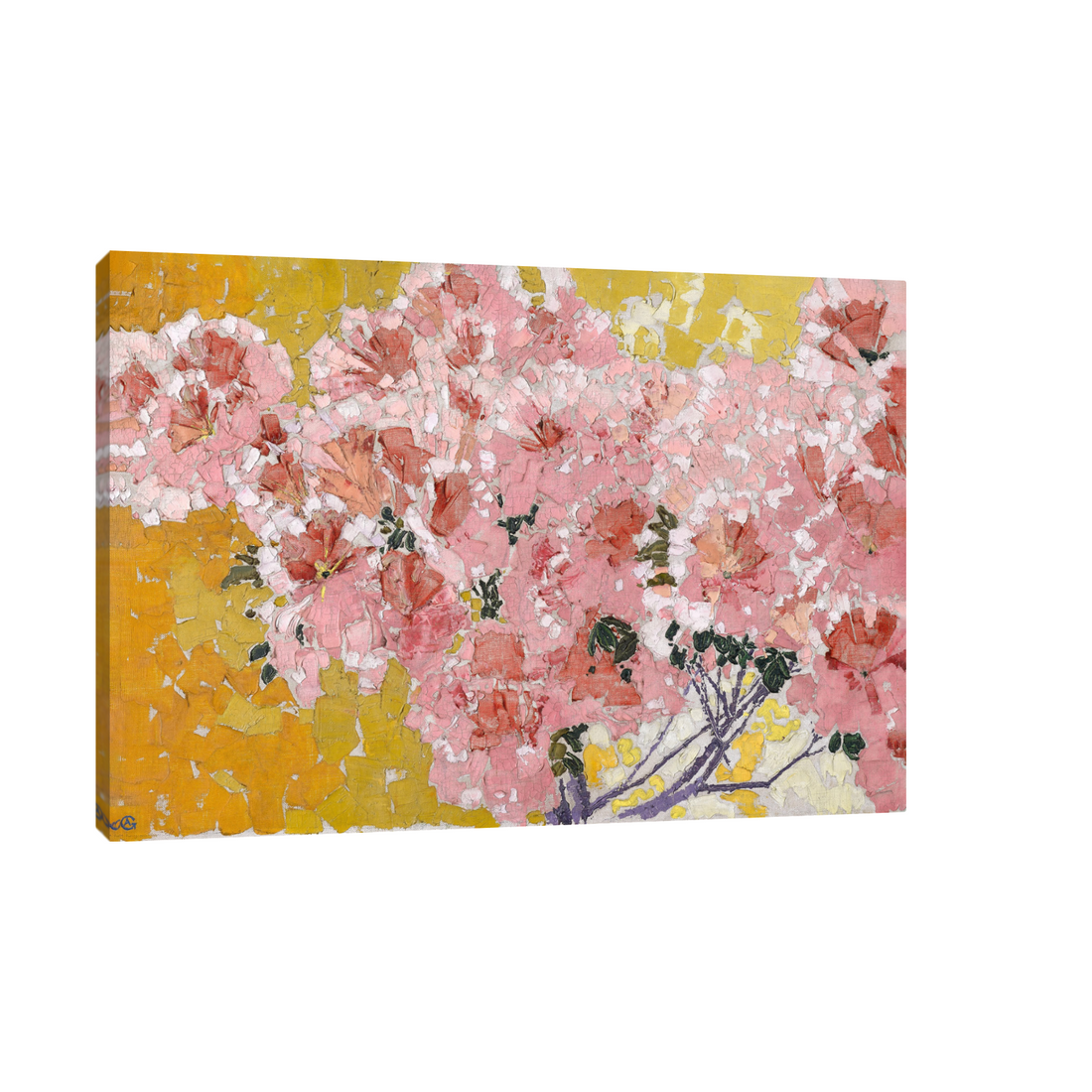 Umetnička slika Blooming azaleas, Augusto Giacometti na platnu - NS Canvas Shop