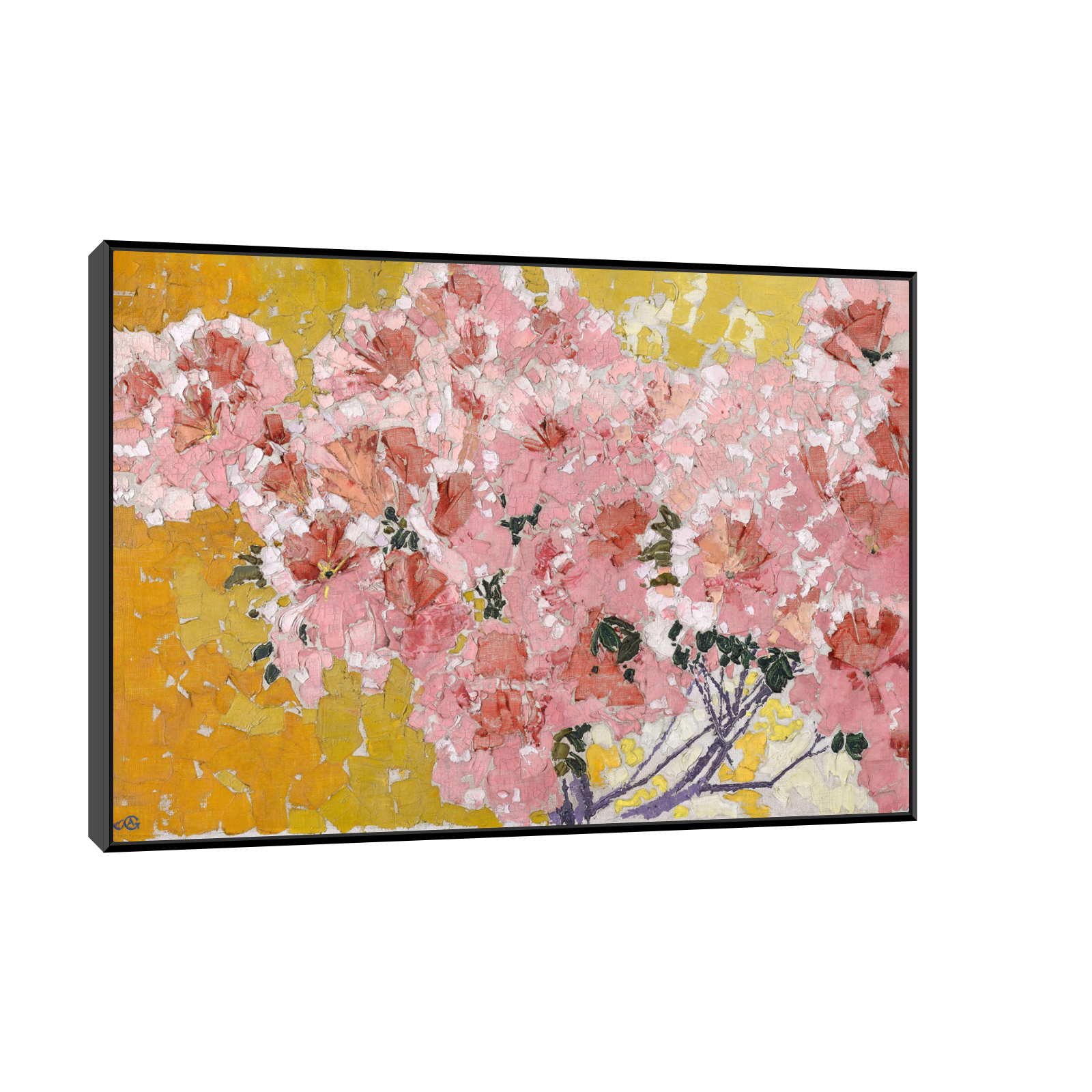 Umetnička slika Blooming azaleas, Augusto Giacometti na platnu - NS Canvas Shop
