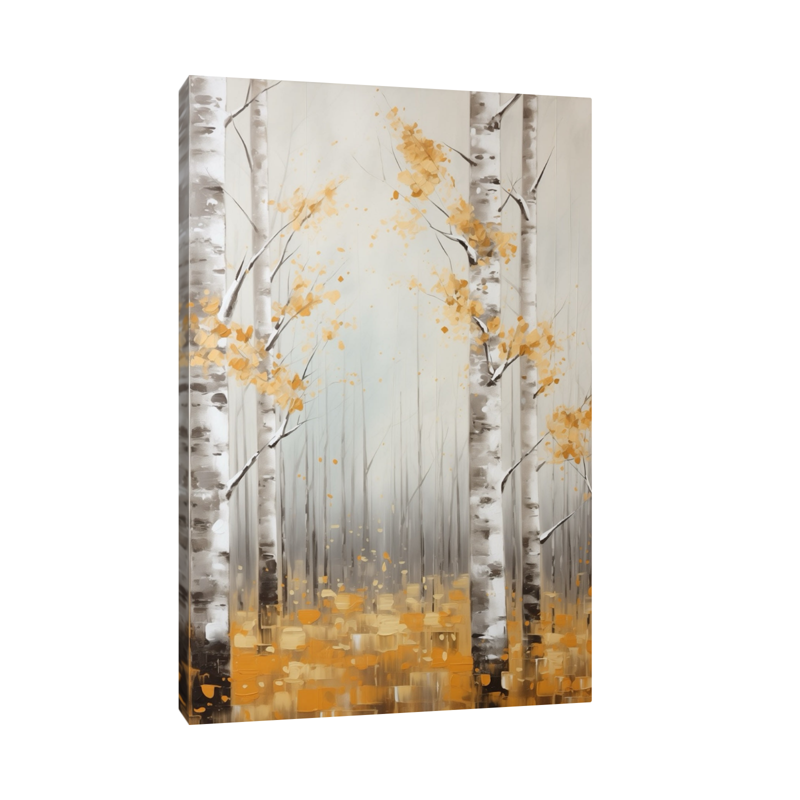 Umetnička slika Brezino drvo 2 na platnu - NS Canvas Shop