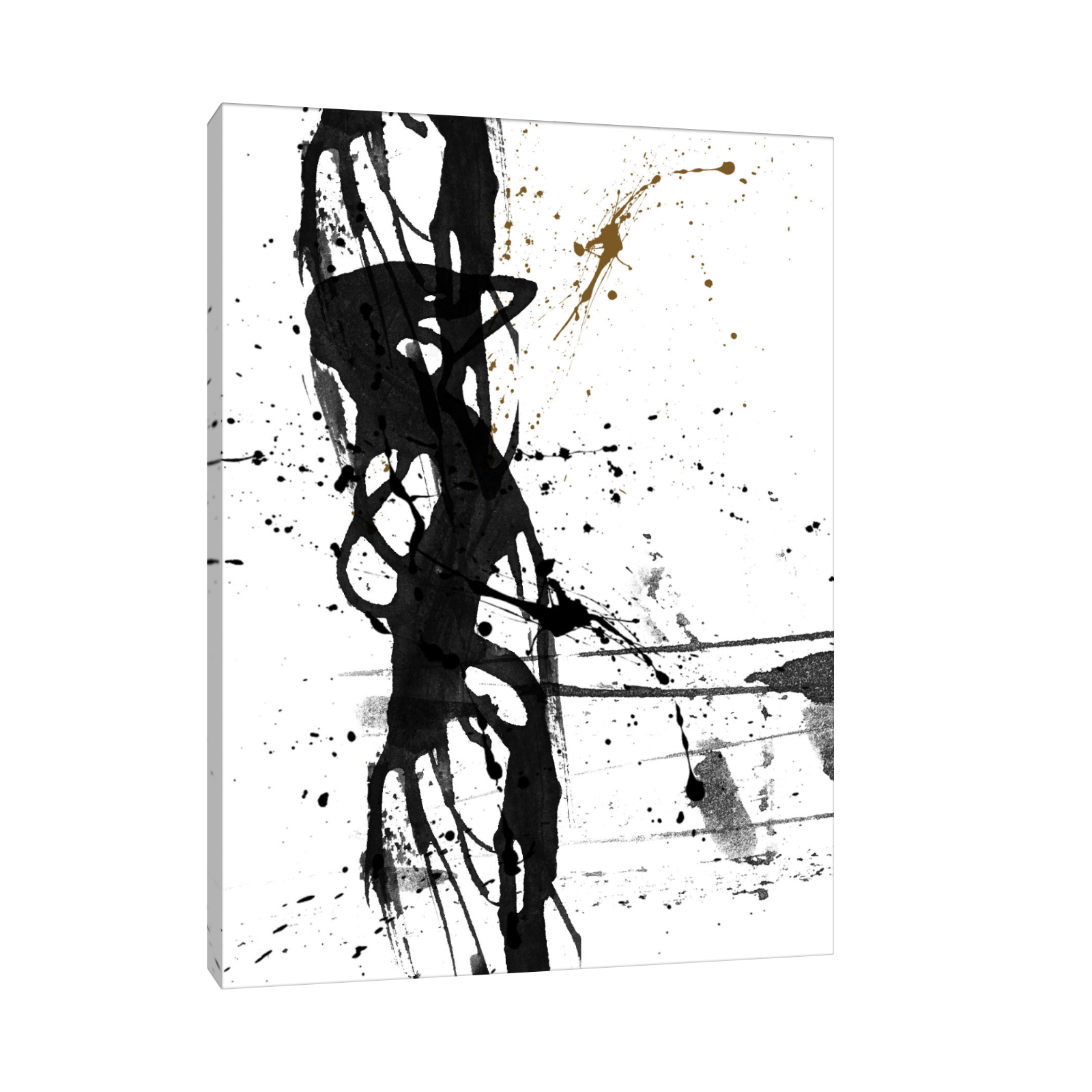 Umetnička slika Brushstrokes na platnu - NS Canvas Shop