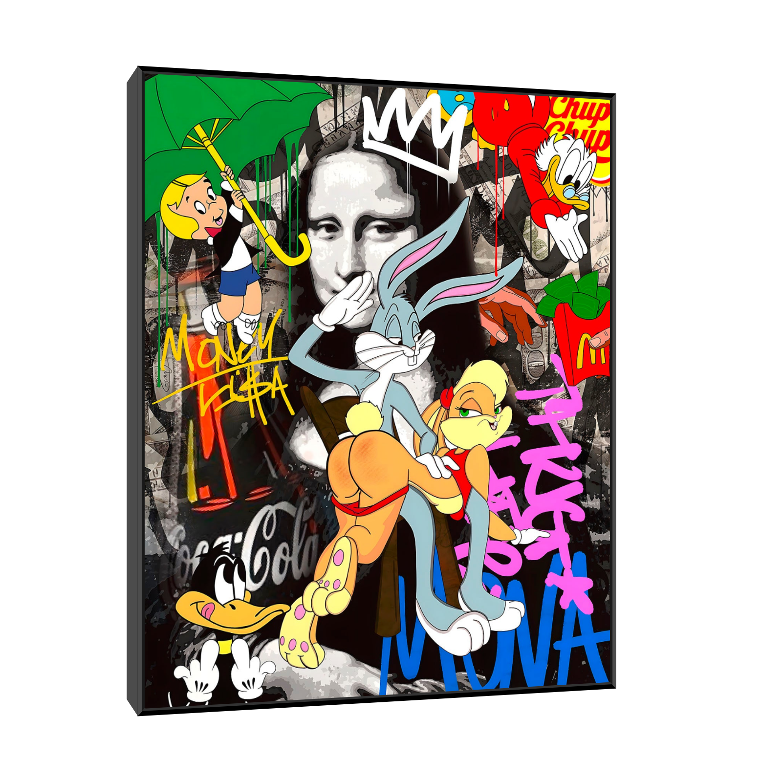 Bugs Bunny – Mona Lisa Remix Pop Art