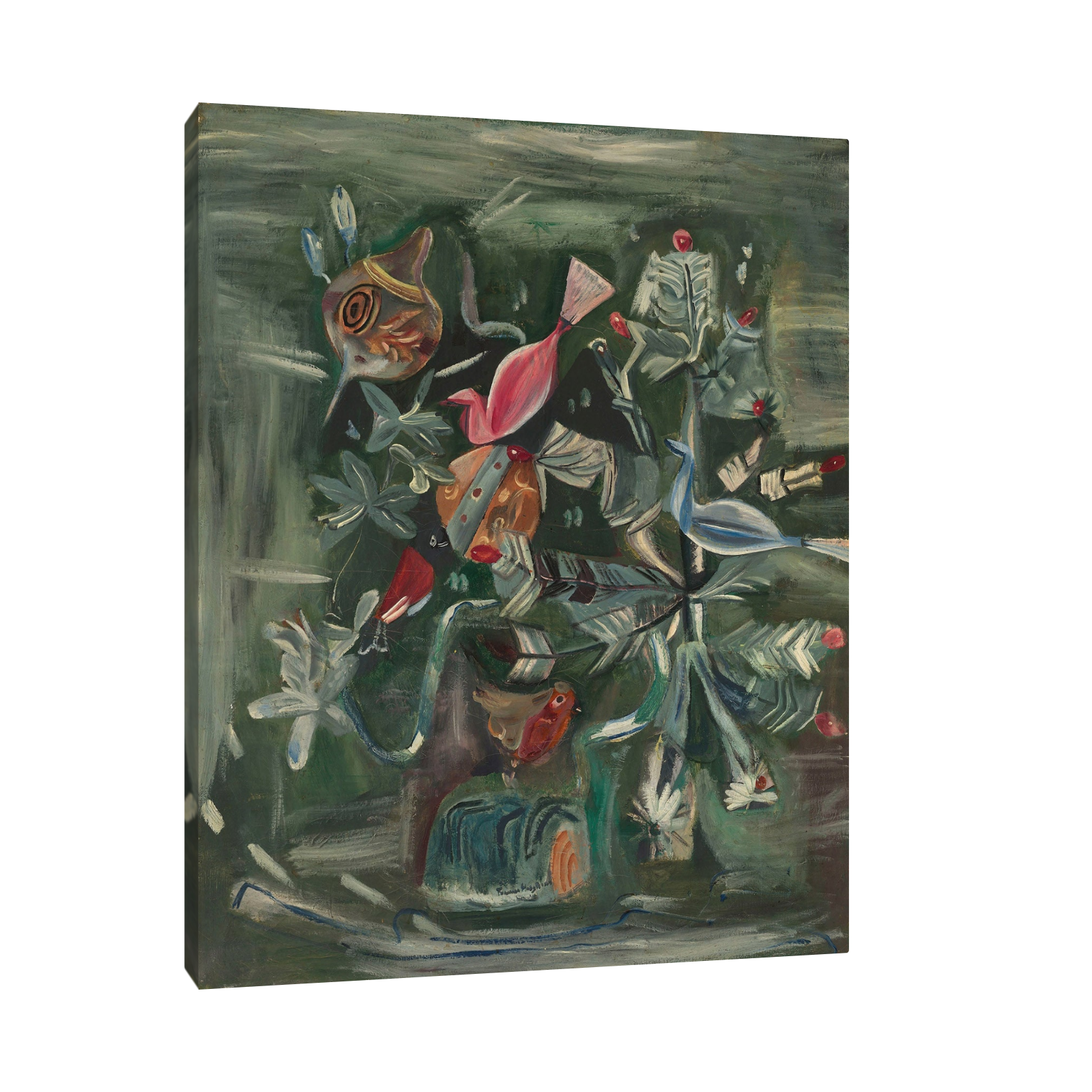 Umetnička slika Christmas Tree, Frances Hodgkins na platnu - NS Canvas Shop