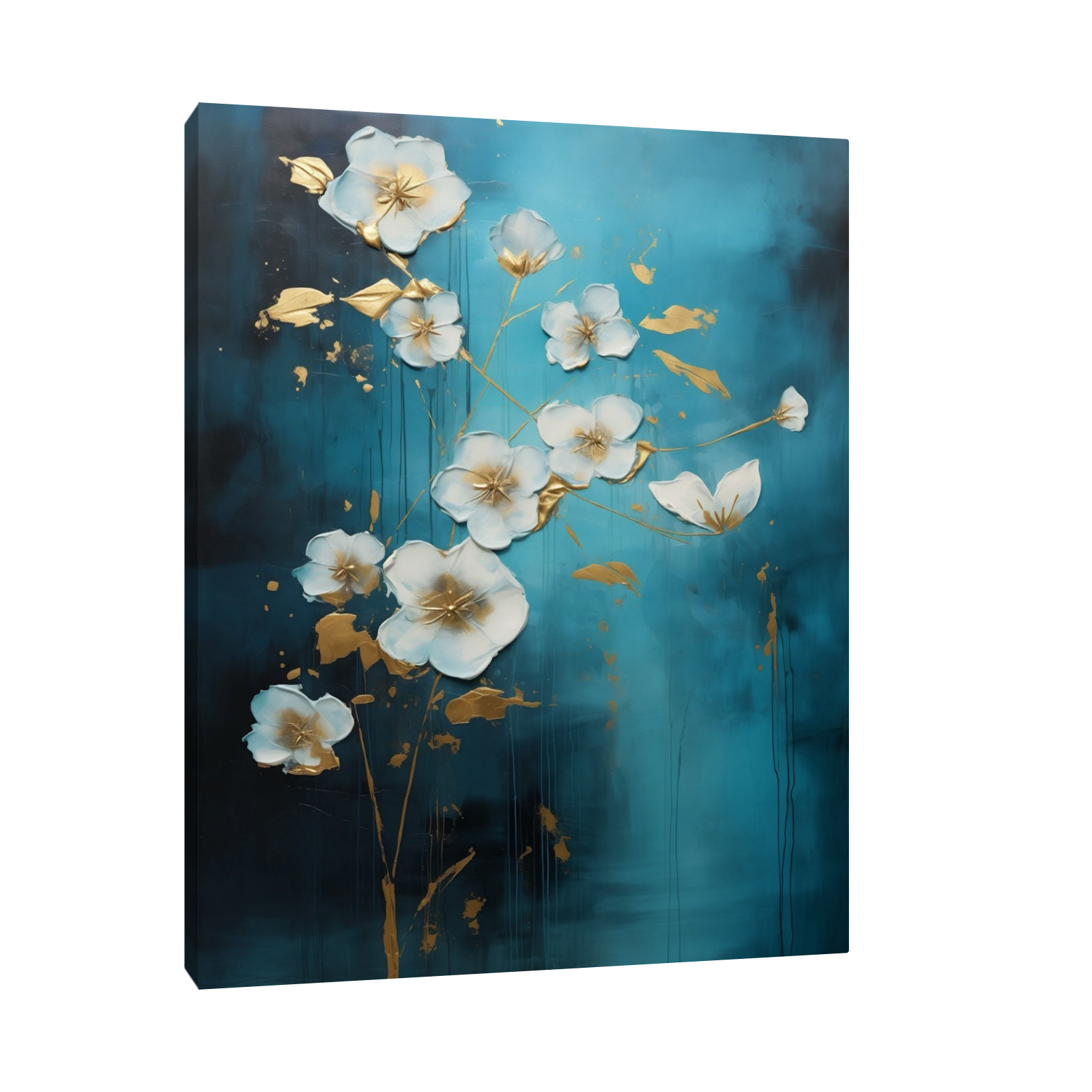 Umetnička slika Cvetna Impresija na platnu - NS Canvas Shop