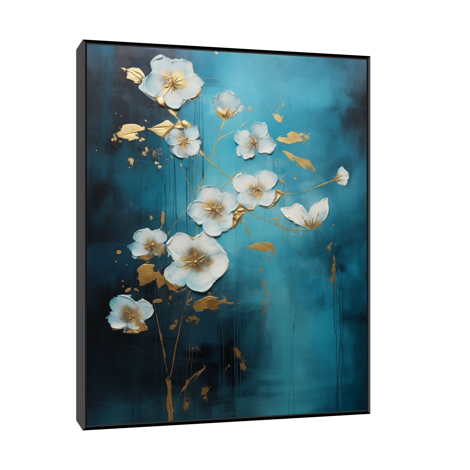 Umetnička slika Cvetna Impresija na platnu - NS Canvas Shop