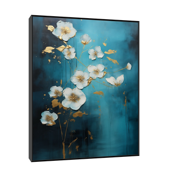 Umetnička slika Cvetna Impresija na platnu - NS Canvas Shop
