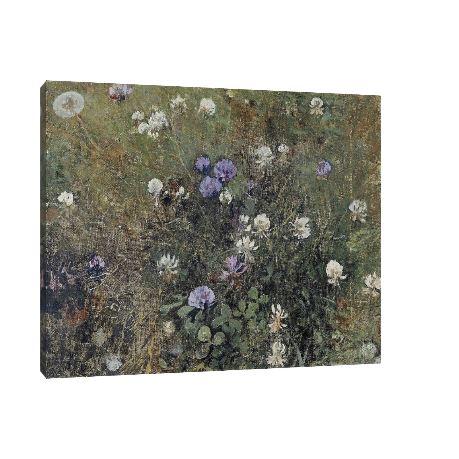 Umetnička slika Cvetna poljana na platnu - NS Canvas Shop