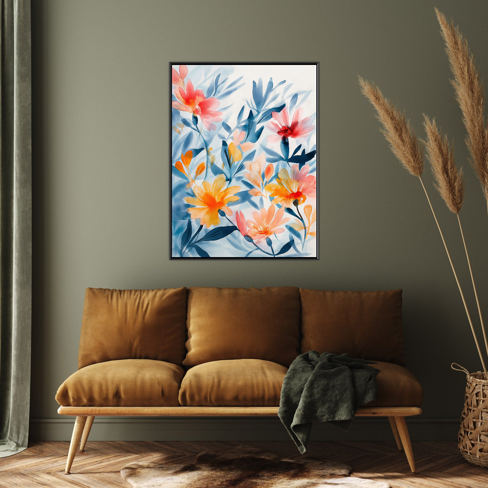 Umetnička slika Cvetni Snovi na platnu - NS Canvas Shop