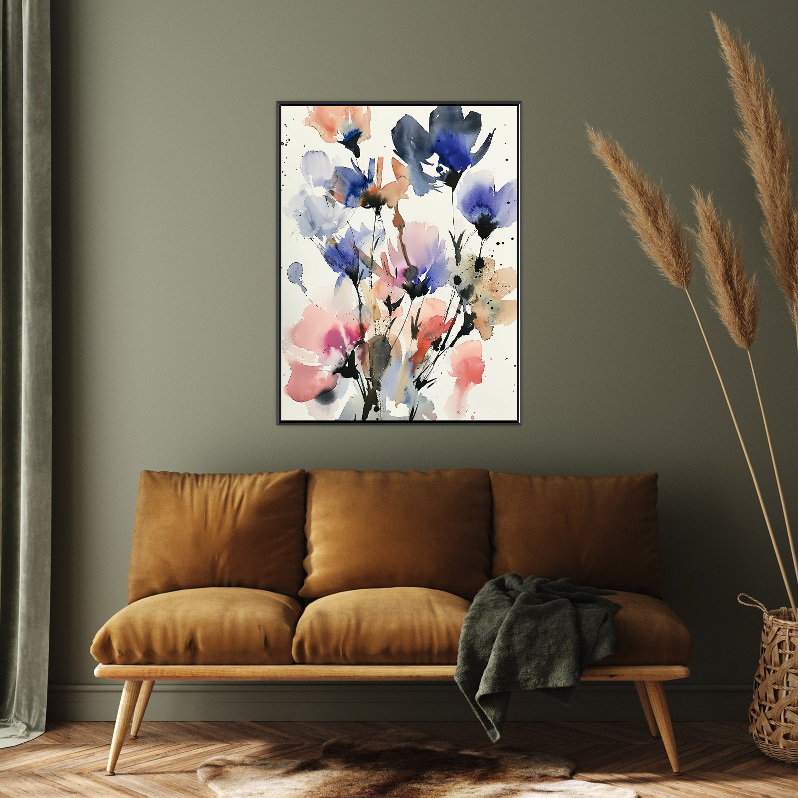 Umetnička slika Cvetni Snovi III na platnu - NS Canvas Shop