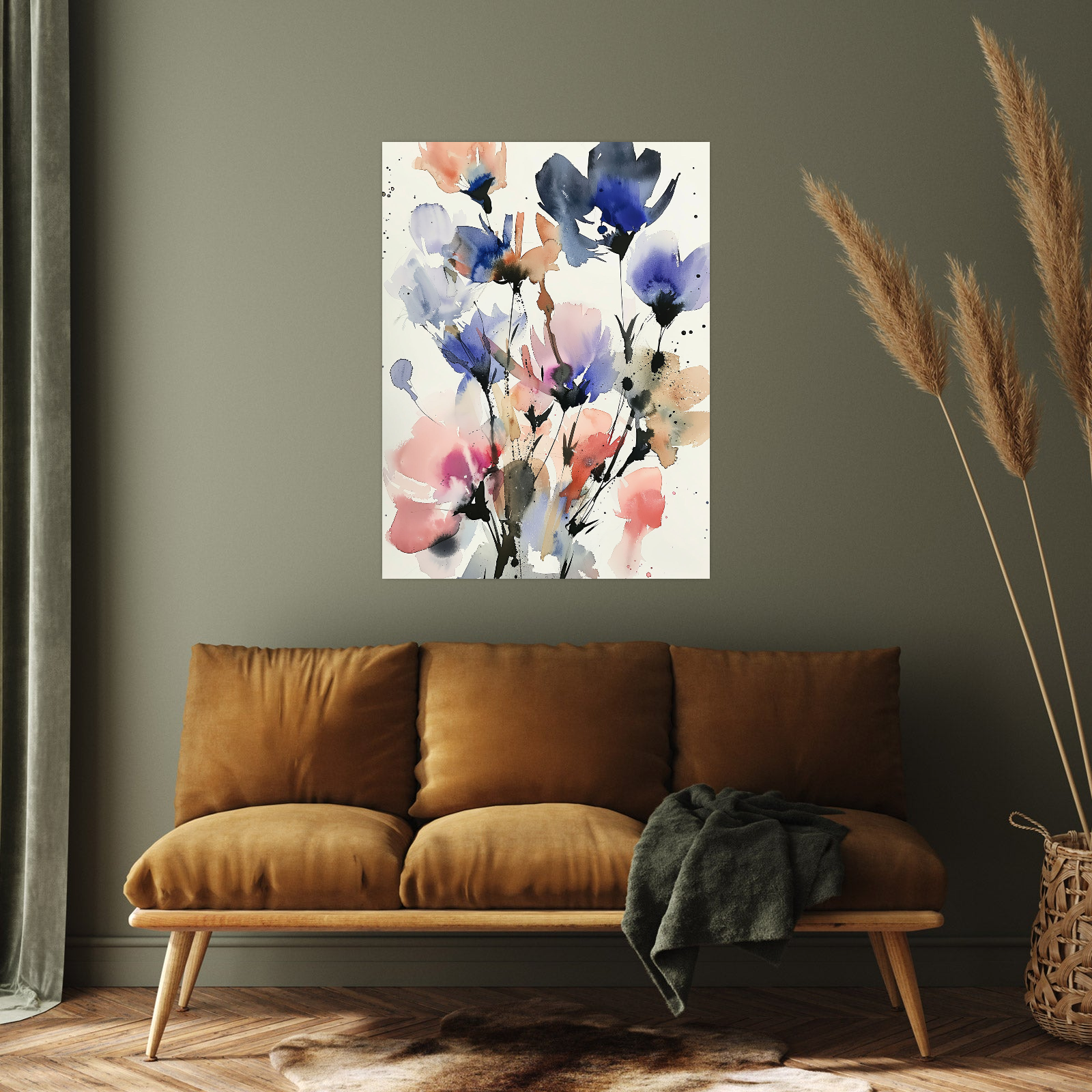 Umetnička slika Cvetni Snovi III na platnu - NS Canvas Shop