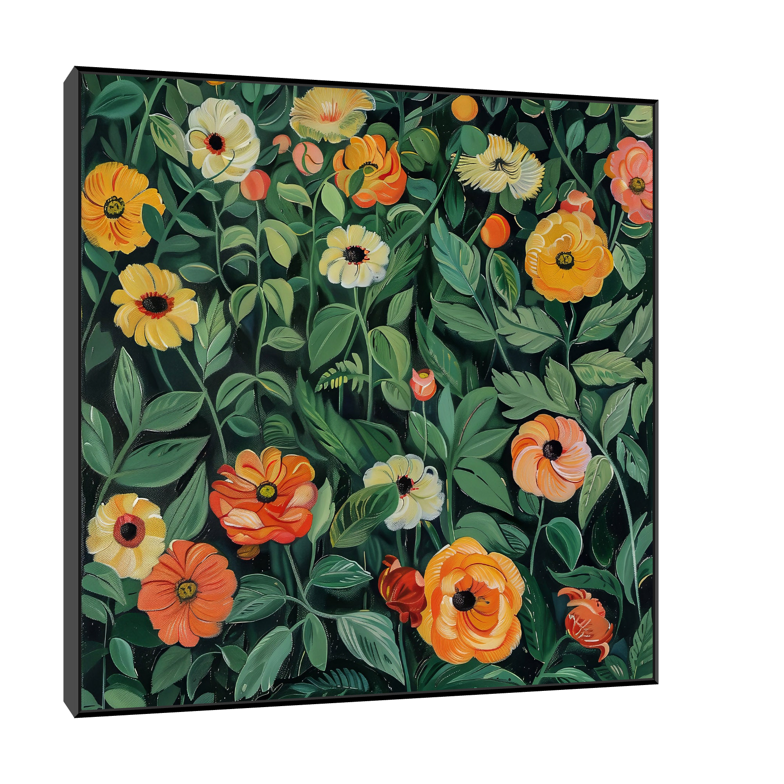 Umetnička slika Cvetno polje na platnu - NS Canvas Shop