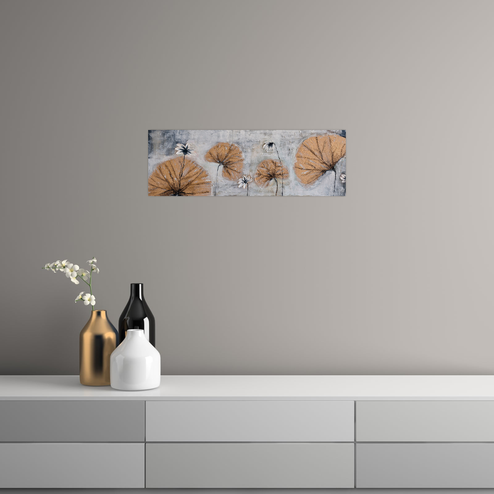 Umetnička slika Cvetovi na platnu - NS Canvas Shop