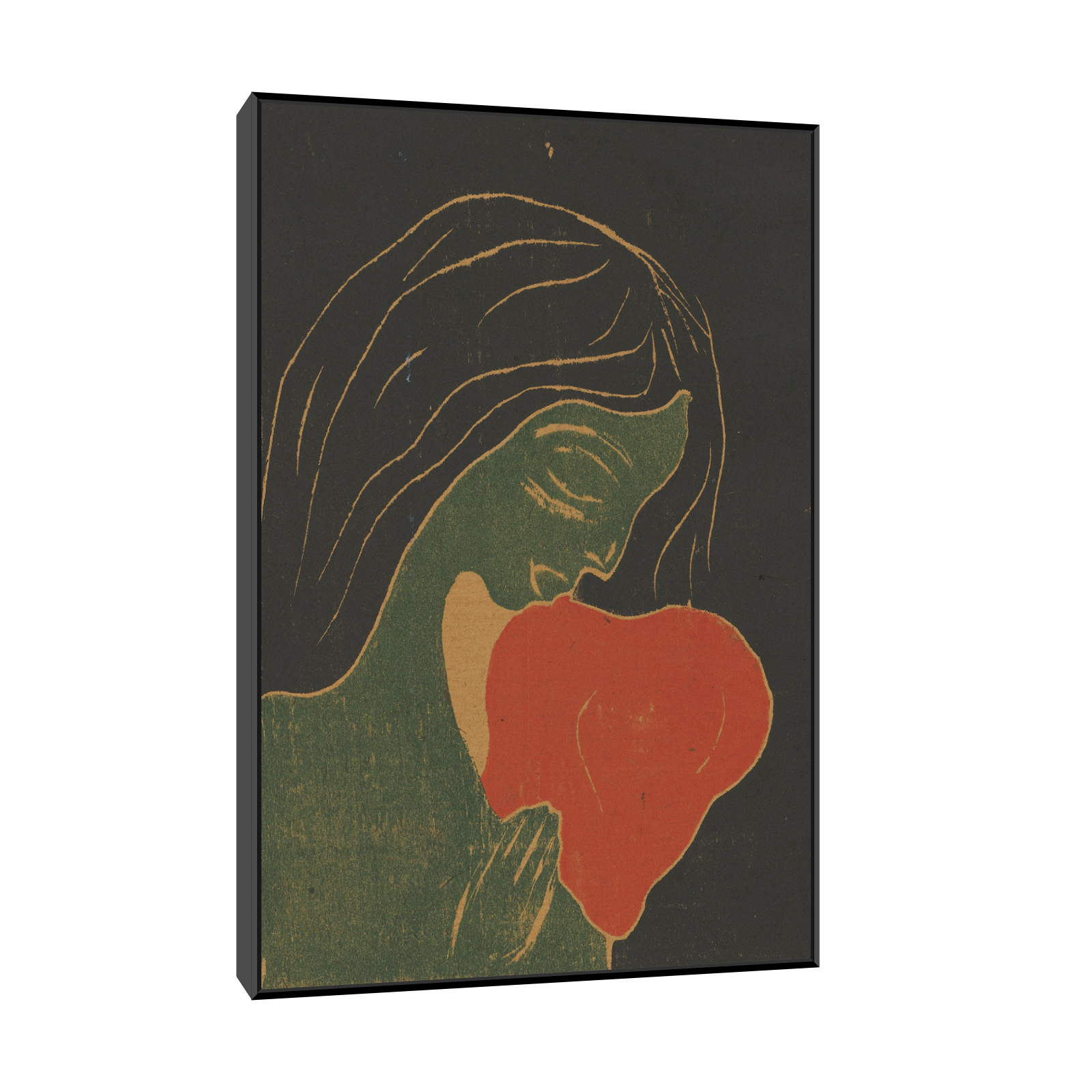Umetnička slika Das Herz, Edvard Munch na platnu - NS Canvas Shop