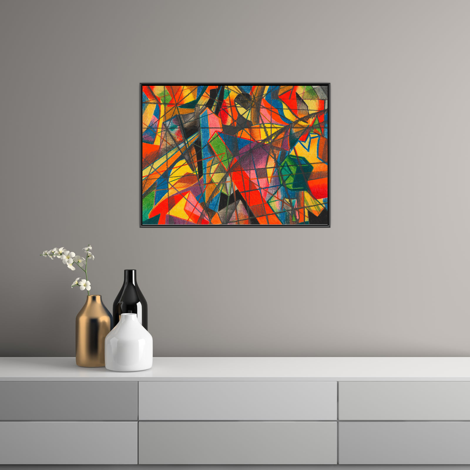 Umetnička slika Deformation I, Karl Wiener na platnu - NS Canvas Shop