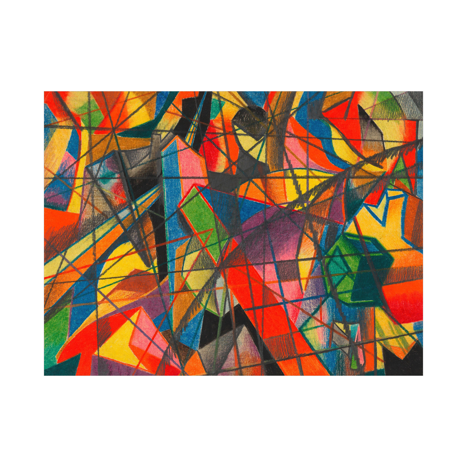 Umetnička slika Deformation I, Karl Wiener na platnu - NS Canvas Shop