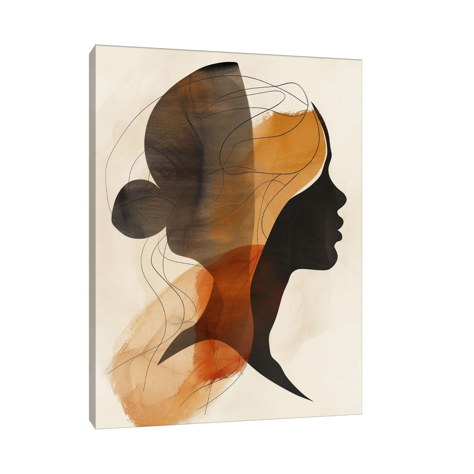 Umetnička slika Devojka na platnu - NS Canvas Shop