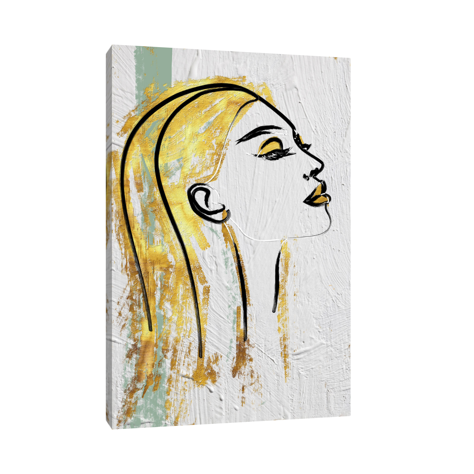Umetnička slika Dinamična duša na platnu - NS Canvas Shop