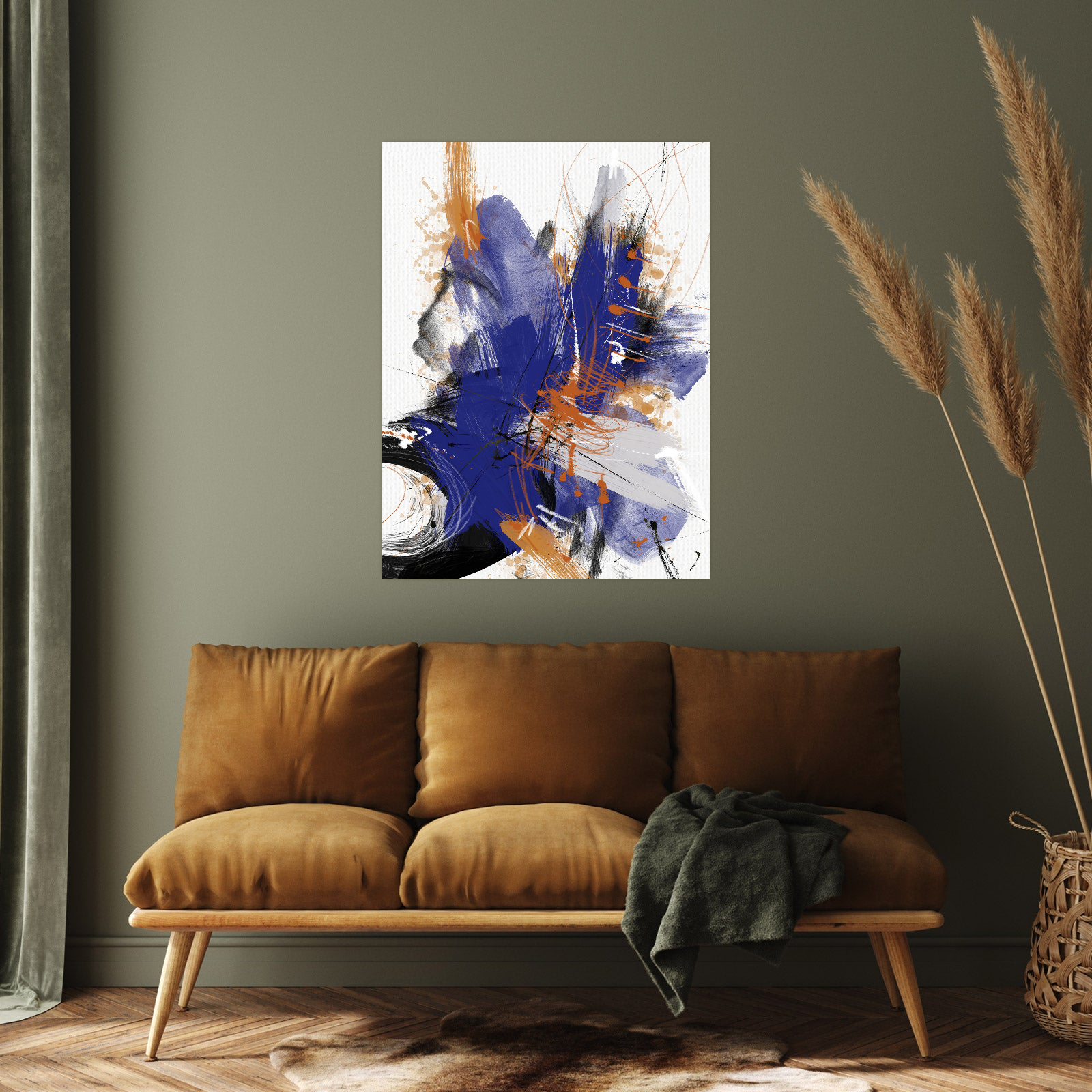 Umetnička slika Dinamični Ritam na platnu - NS Canvas Shop