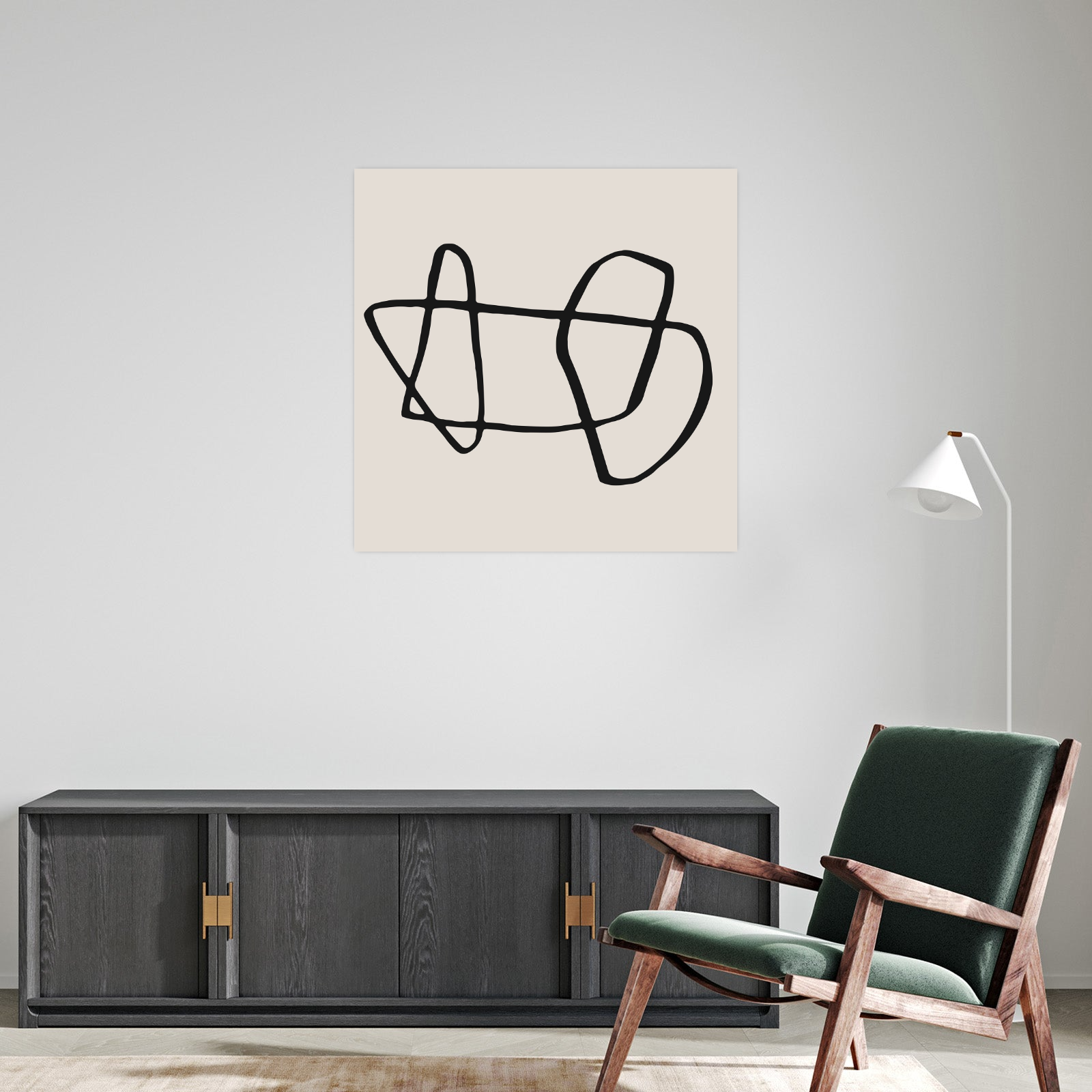 Umetnička slika Dinamika na platnu - NS Canvas Shop
