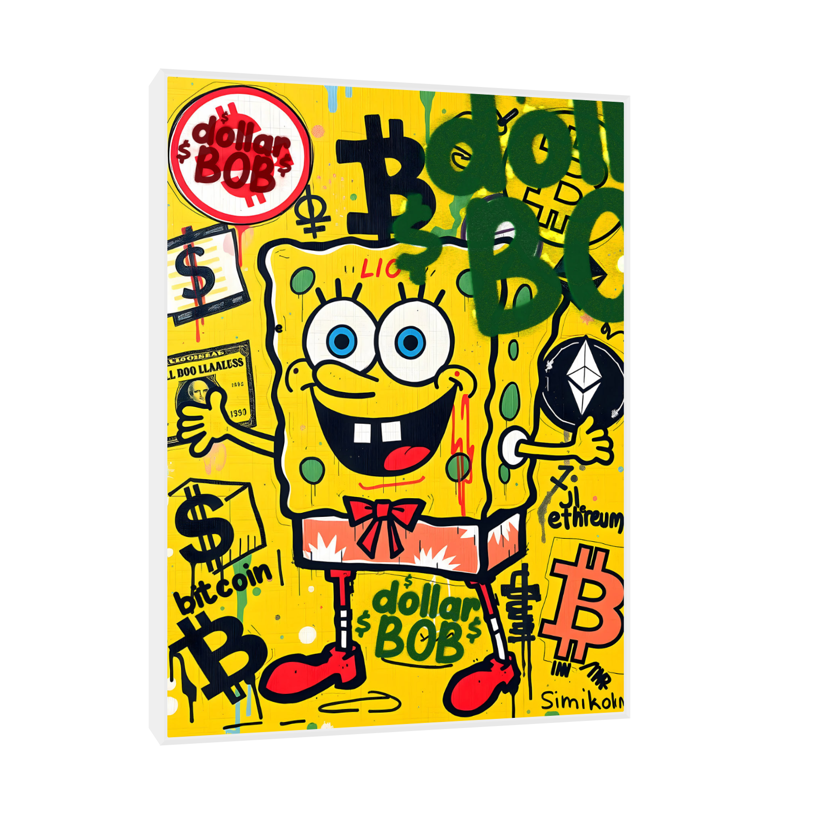 Dollar Bob – Crypto Pop Art Edition