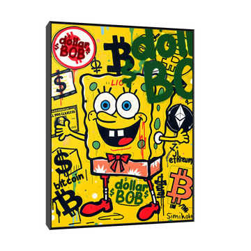 Dollar Bob – Crypto Pop Art Edition