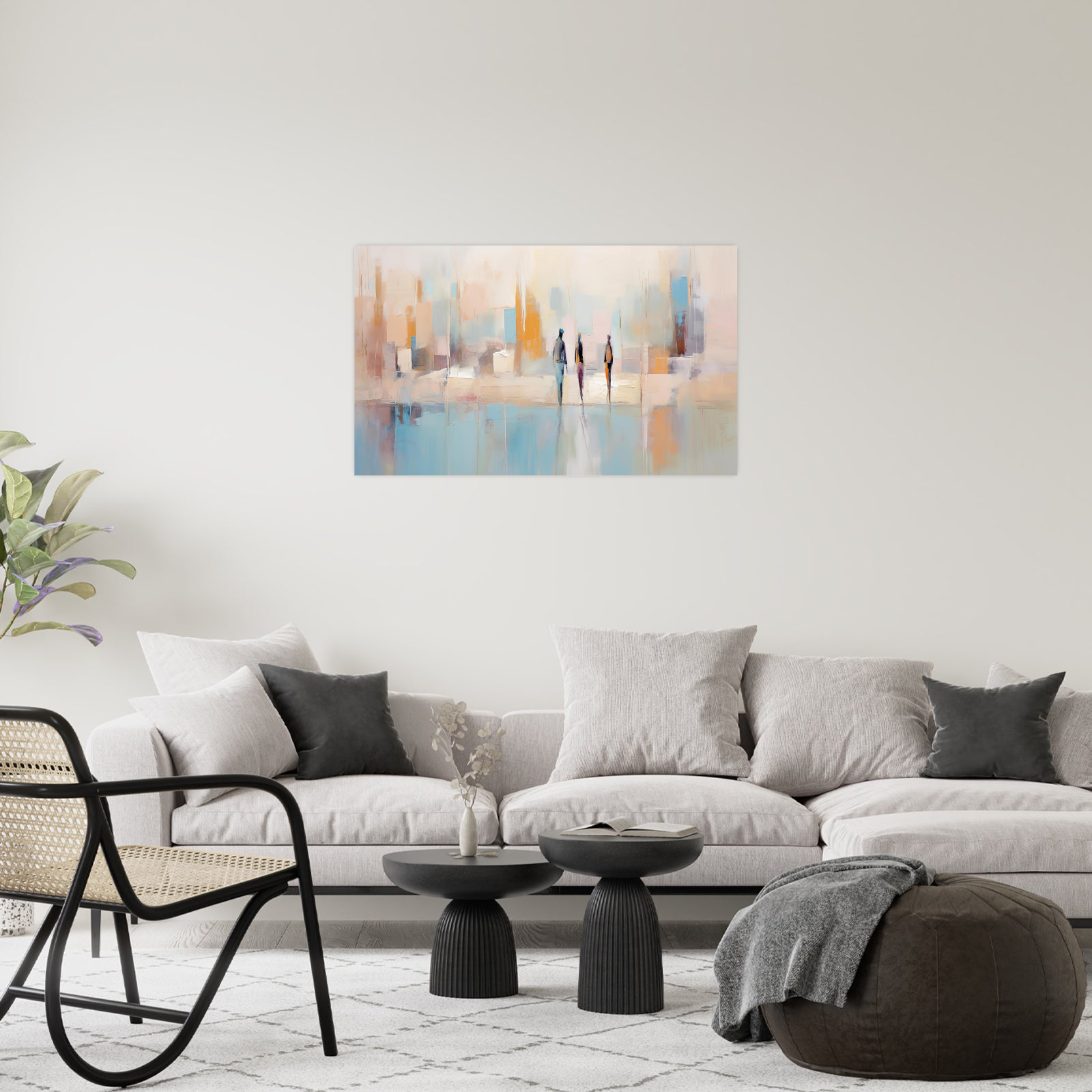 Umetnička slika Familija na platnu - NS Canvas Shop