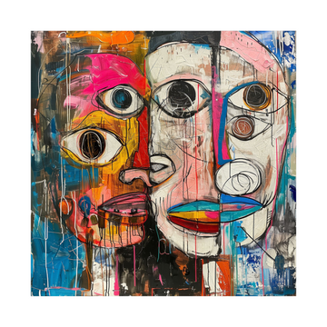Umetnička slika Familija na platnu - NS Canvas Shop