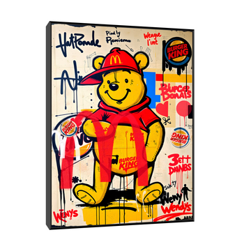 Fast Food Bear – Street Pop Art Edition
