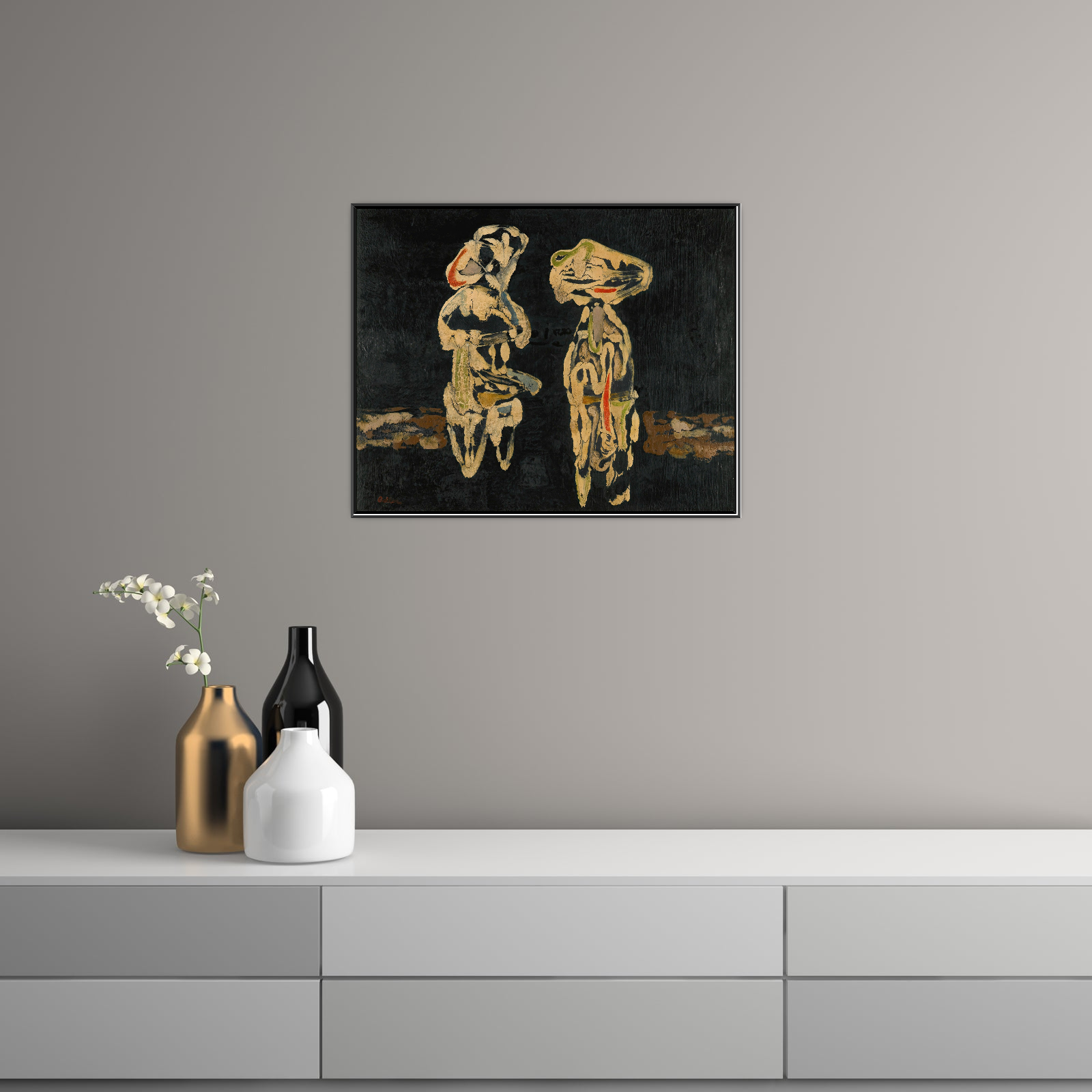 Umetnička slika Figures, Jankel Adler na platnu - NS Canvas Shop