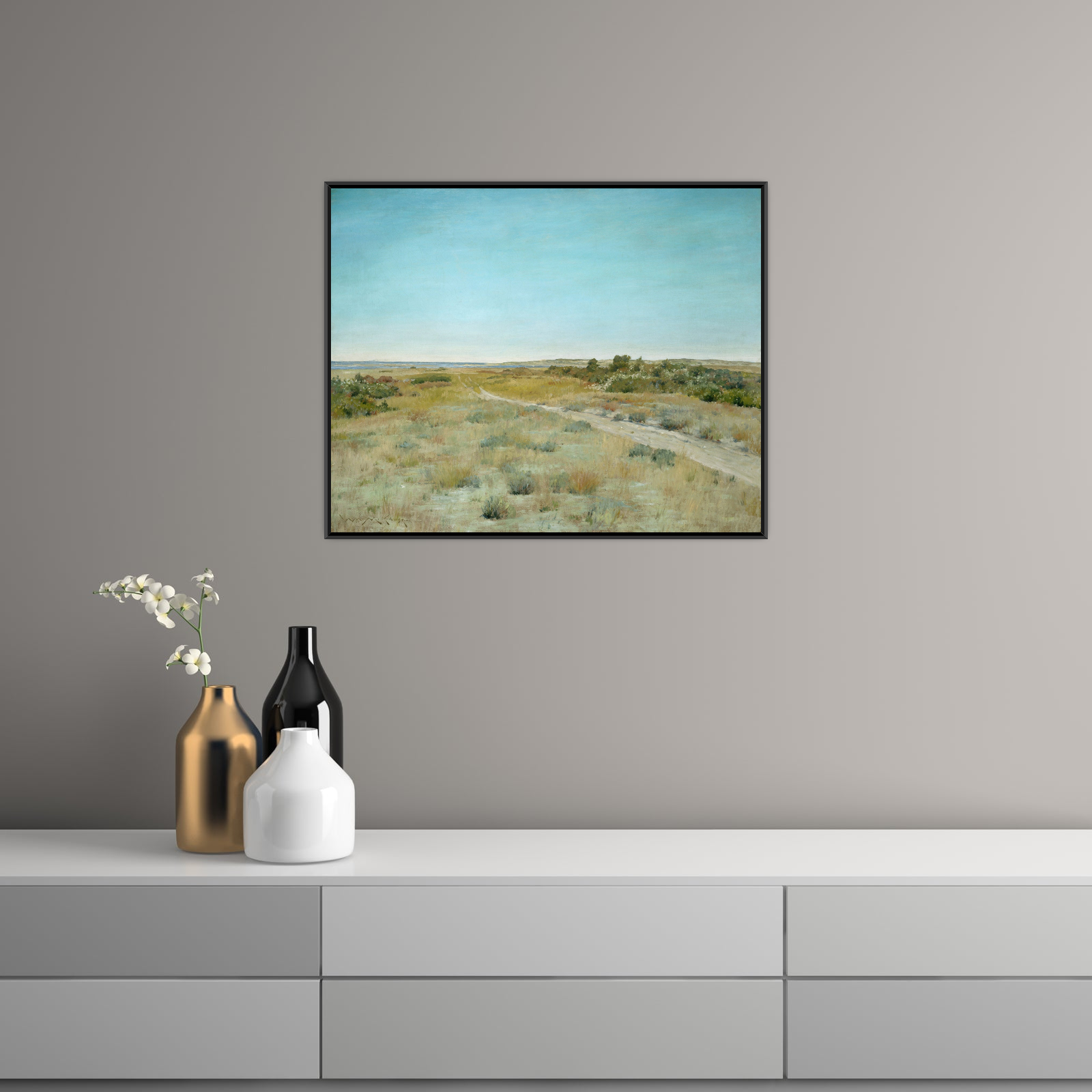 Umetnička slika First Touch of Autumn, William Merritt Chase na platnu - NS Canvas Shop