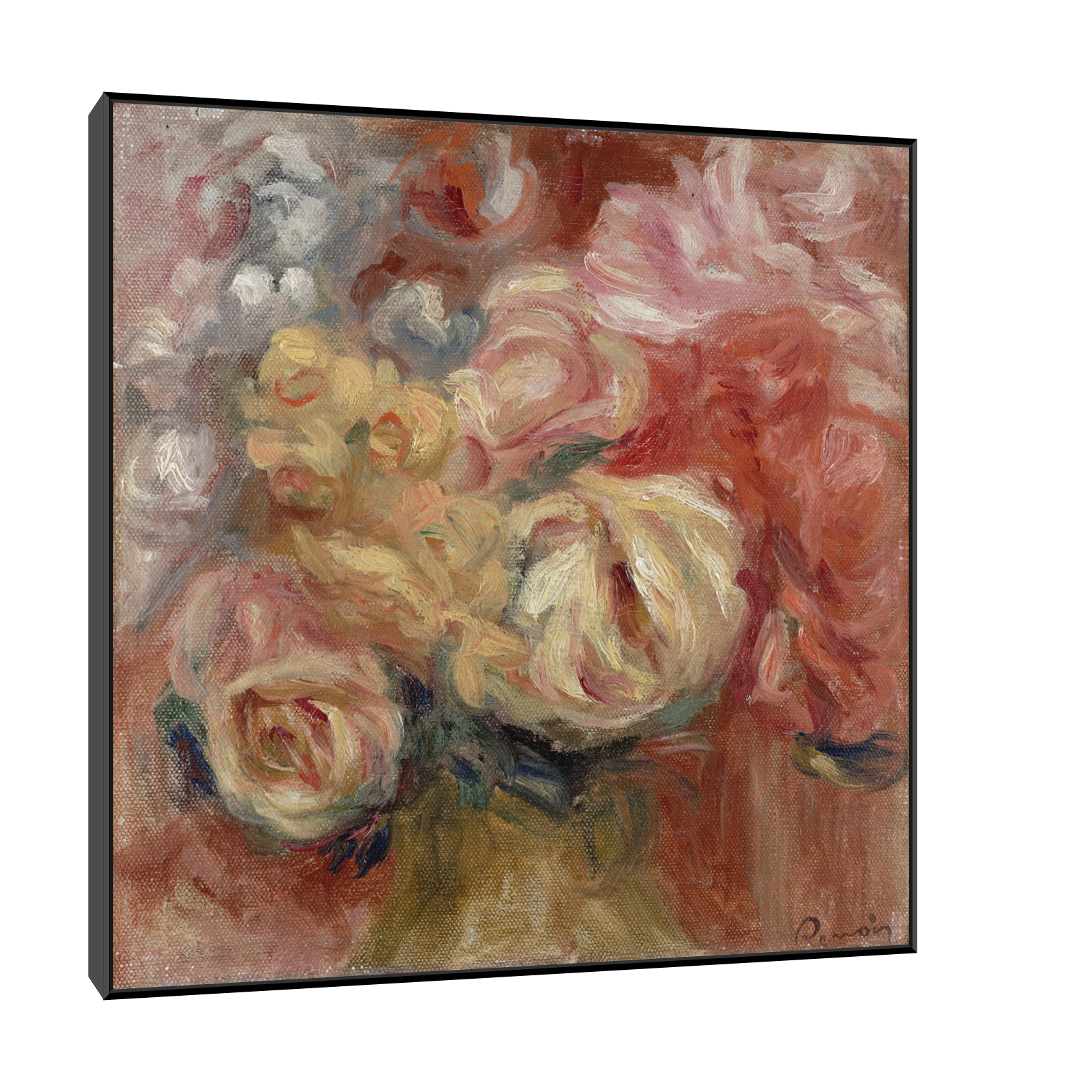 Umetnička slika Flowers, Pierre-Auguste Renoir na platnu - NS Canvas Shop