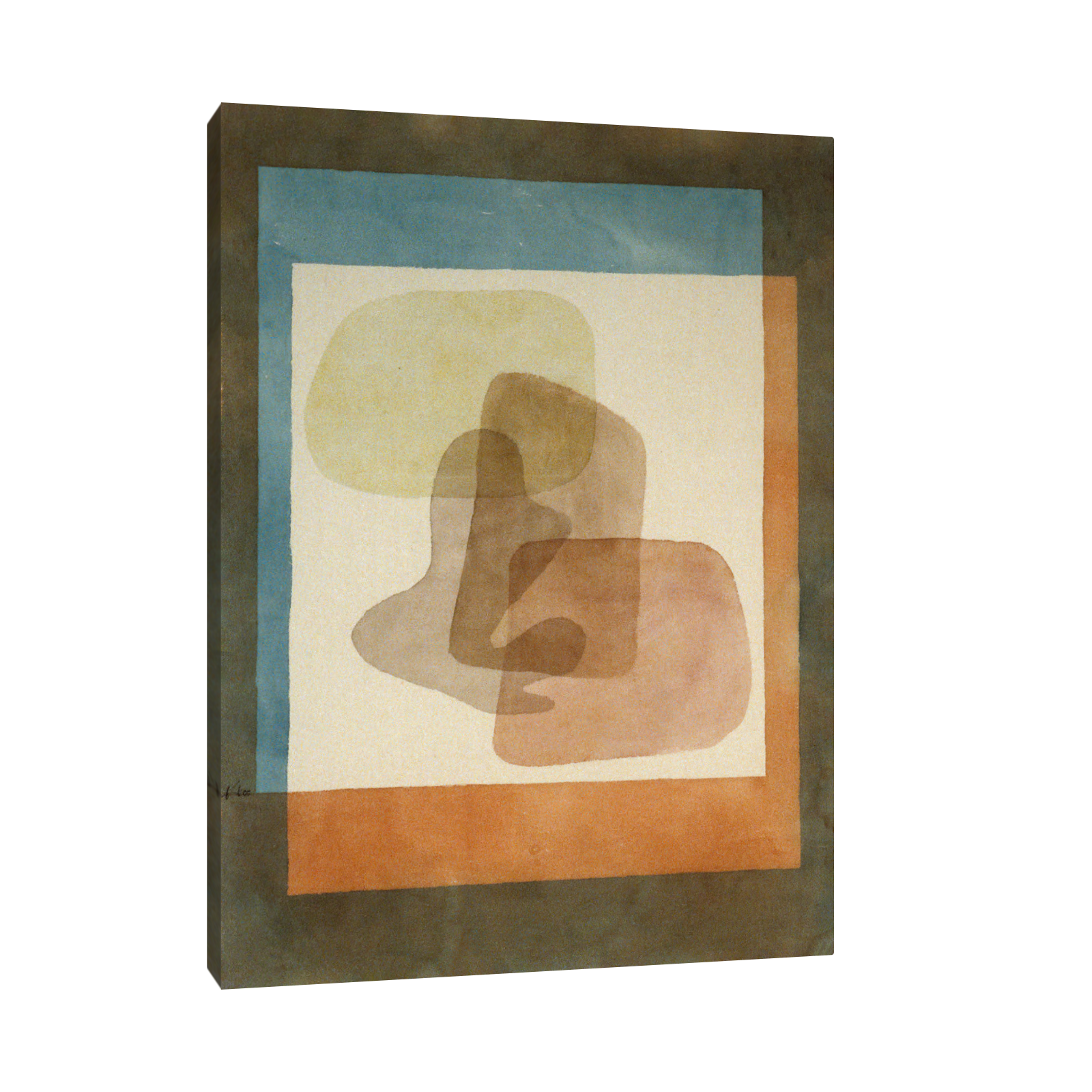 Umetnička slika Free forms rigidly mounted, Paul Klee na platnu - NS Canvas Shop