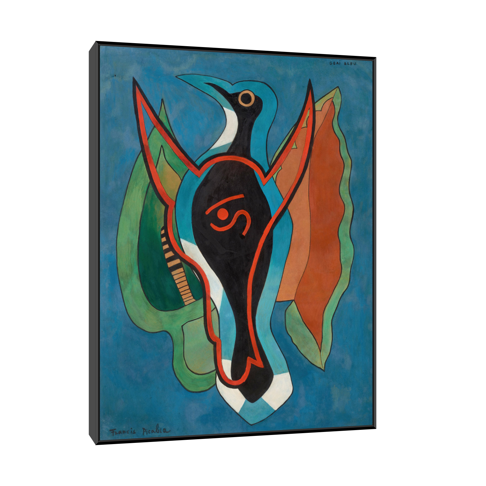 Umetnička slika Geai bleu, Francis Picabia na platnu - NS Canvas Shop