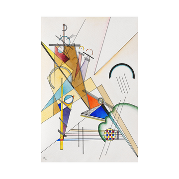 Umetnička slika Gewebe, Wassily Kandinsky na platnu - NS Canvas Shop