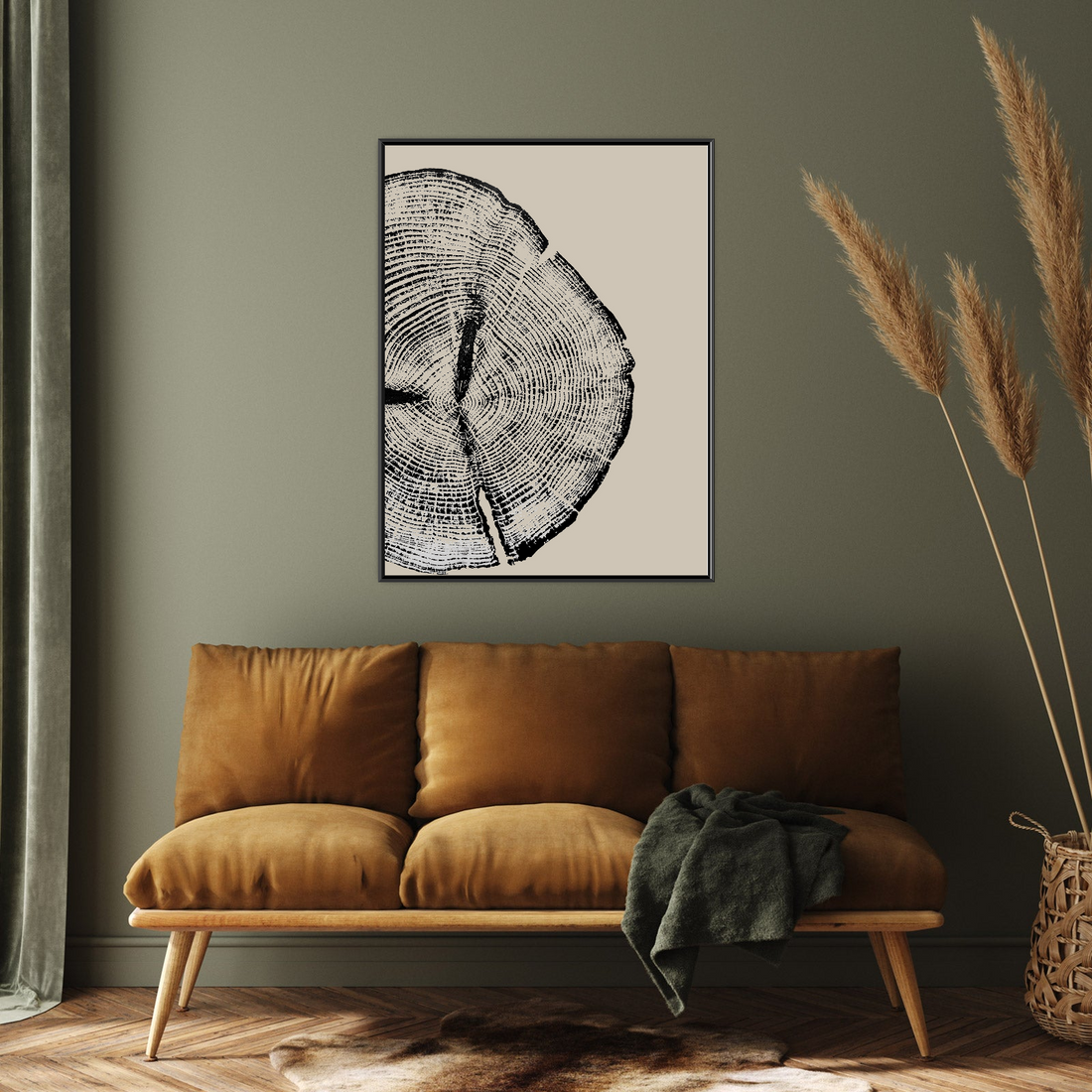 Umetnička slika Godovi II na platnu - NS Canvas Shop