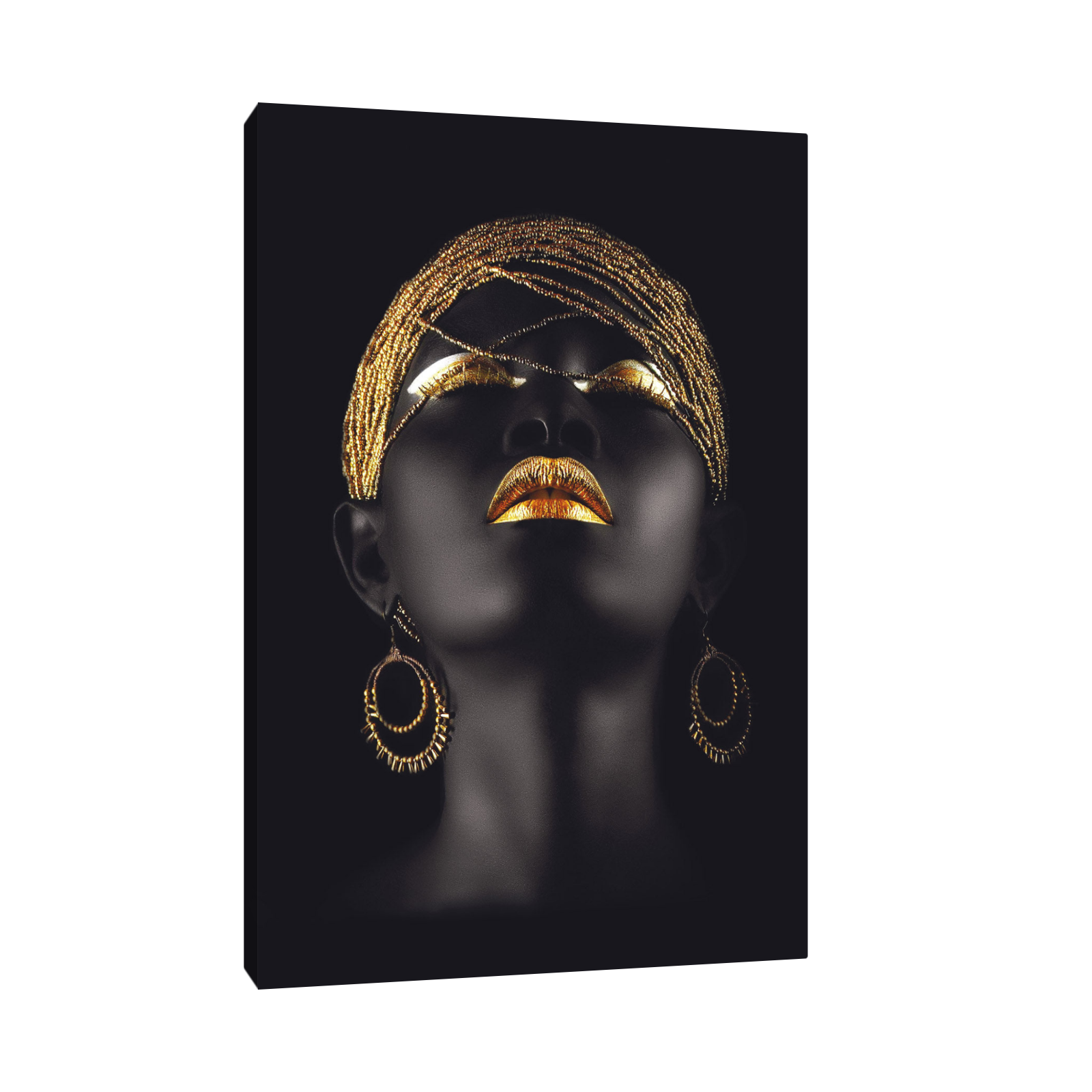 Umetnička slika Golden girl na platnu - NS Canvas Shop