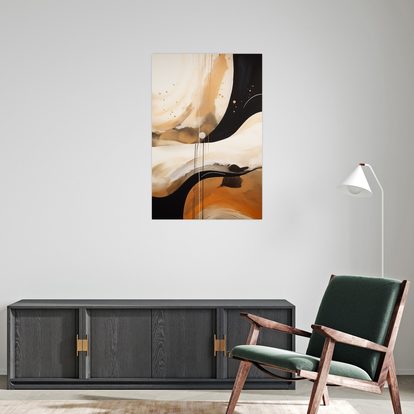 Umetnička slika Harmonija II na platnu - NS Canvas Shop