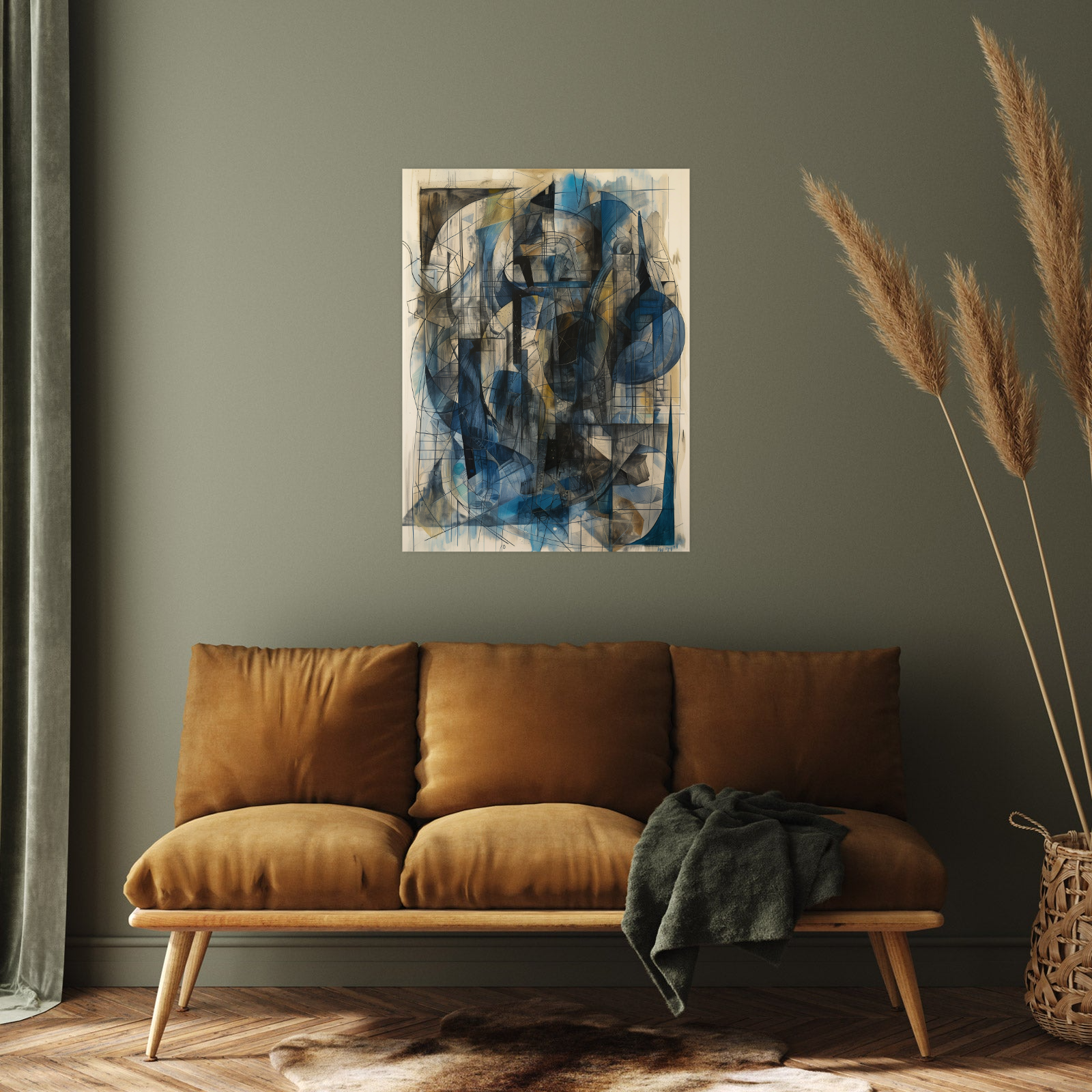 Umetnička slika Idealna kompozicija na platnu - NS Canvas Shop