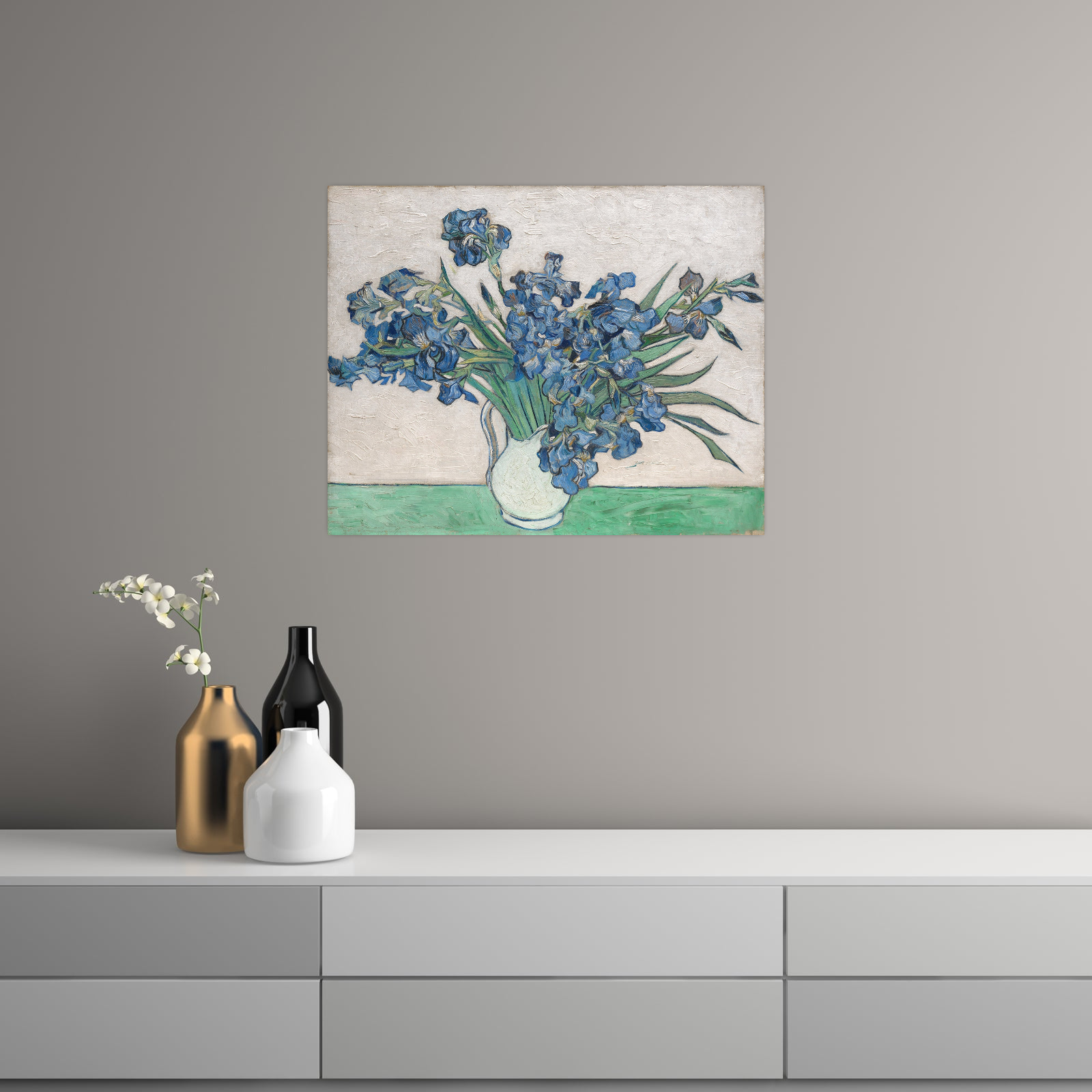 Umetnička slika Irises, Vincent van Gogh na platnu - NS Canvas Shop