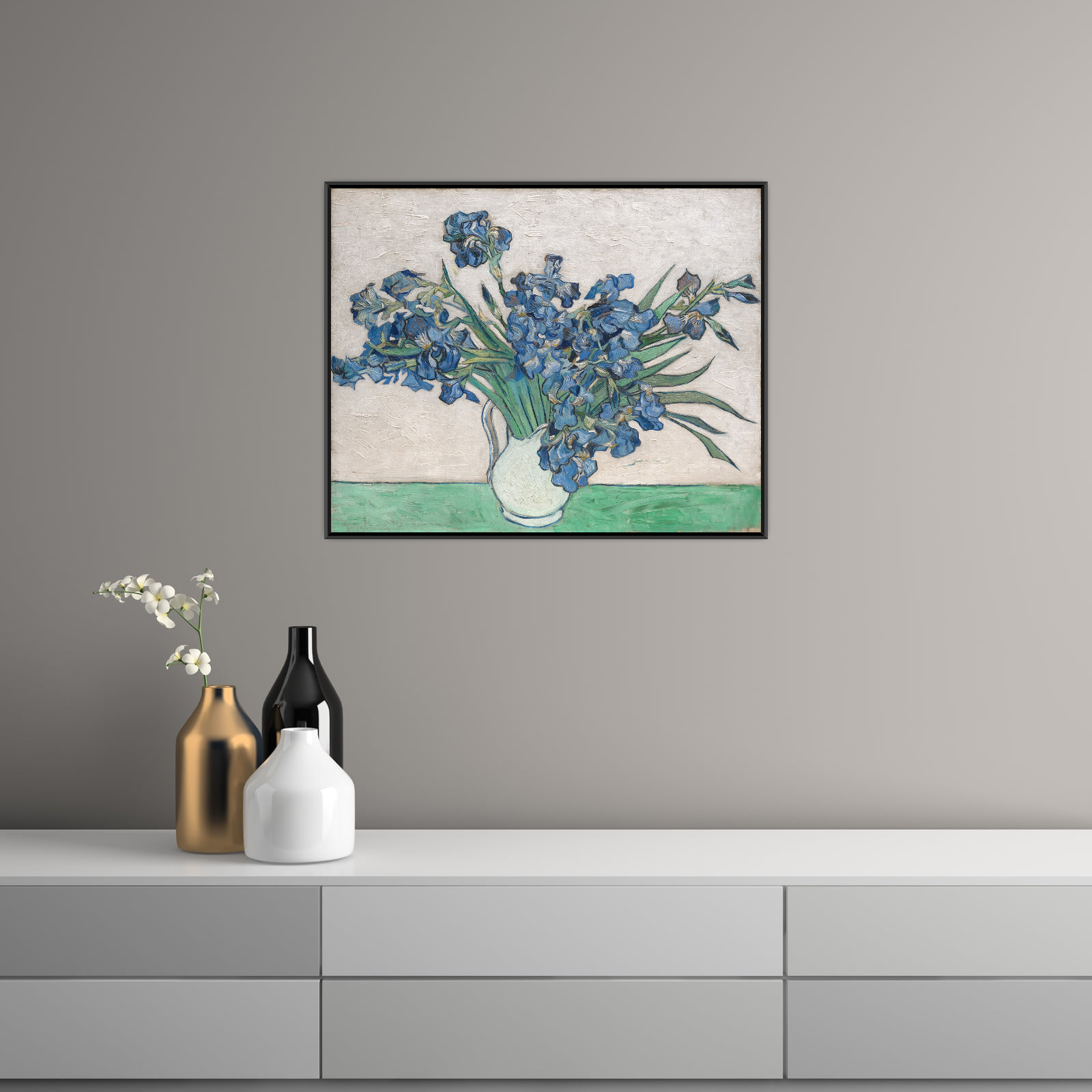 Umetnička slika Irises, Vincent van Gogh na platnu - NS Canvas Shop
