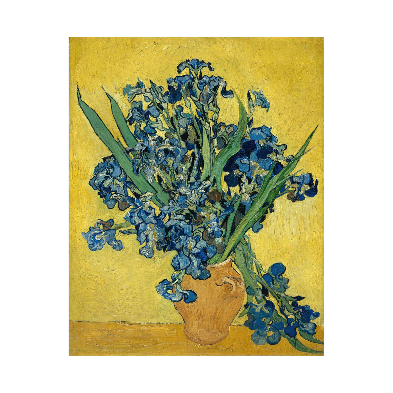 Umetnička slika Irises, Vincent van Gogh na platnu - NS Canvas Shop
